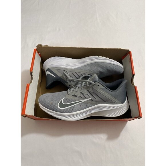 New Mens Size 10 Grey Nike Quest 3 Running Shoes CD0230 003 - Picture 1 of 10
